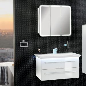 Lanzet M9 Badmöbel Set 4-teilig