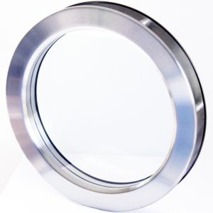 Bullauge ø 350 mm Klarglas Edelstahl mit Teleskoprahmen BT35/0 - ohne Schrauben