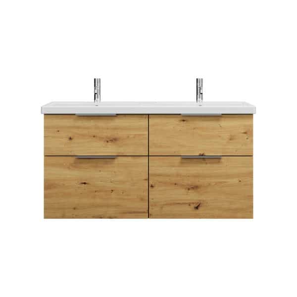 Burgbad EQIO Waschbecken mit Unterschrank 123 cm breit