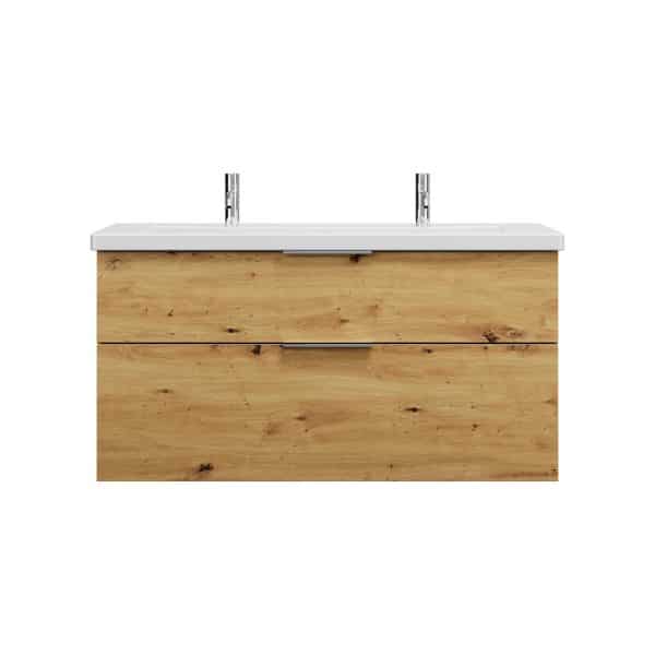 Burgbad EQIO Waschbecken mit Unterschrank 123 cm breit