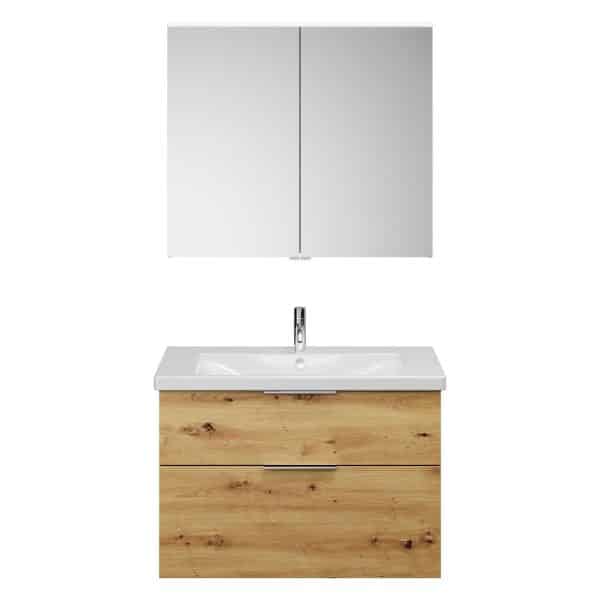 Burgbad EQIO Waschtisch Set mit Spiegelschrank 93 cm breit