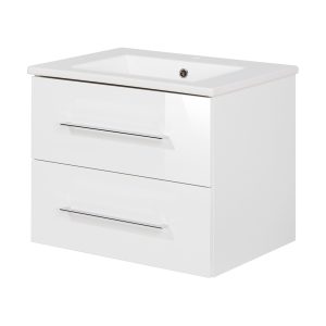 FACKELMANN B.PERFEKT Waschbecken mit Unterschrank 62 cm breit