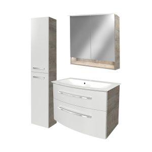 FACKELMANN B.STYLE Badmöbel Set 4-teilig