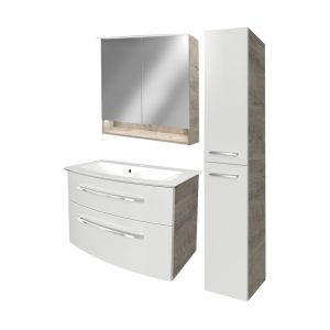 FACKELMANN B.STYLE Badmöbel Set 4-teilig