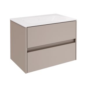 FACKELMANN COMPACT LINE Waschbecken mit Unterschrank 71 cm breit