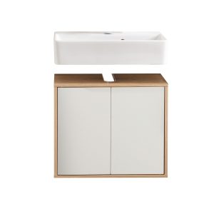 FACKELMANN FINN Waschbecken mit Unterschrank 60 cm breit