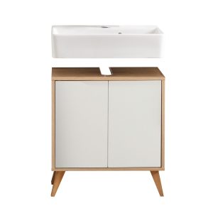 FACKELMANN FINN Waschbecken mit Unterschrank 60 cm breit