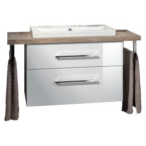 FACKELMANN HYPE 3.0 Waschtisch Set mit Waschtischplatte 110 cm breit