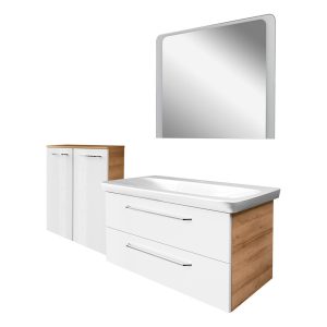 FACKELMANN MILANO Badmöbel Set 4-teilig 107 cm breit