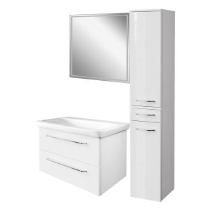 FACKELMANN MILANO Badmöbel Set 4-teilig