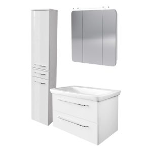 FACKELMANN MILANO Badmöbel Set 4-teilig