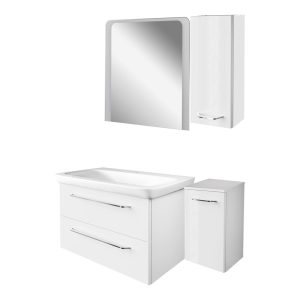 FACKELMANN MILANO Badmöbel Set 5-teilig