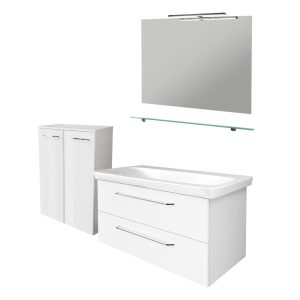 FACKELMANN MILANO Badmöbel Set 6-teilig