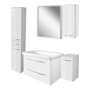 FACKELMANN MILANO Badmöbel Set 6-teilig