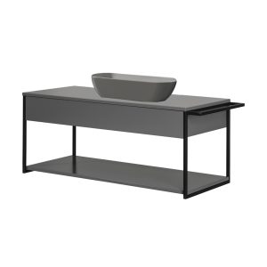 FACKELMANN NEW YORK Waschbecken mit Unterschrank 108 cm breit