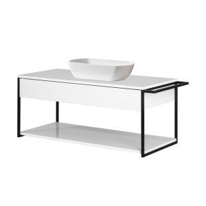 FACKELMANN NEW YORK Waschbecken mit Unterschrank 108 cm breit