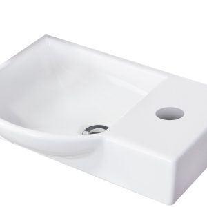 Fackelmann A-VERO Waschbecken 45 cm aus Keramik