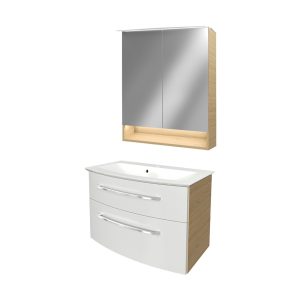 Fackelmann B.STYLE Badmöbel Set 3-teilig