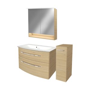 Fackelmann B.STYLE Badmöbel Set 4-teilig