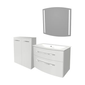 Fackelmann B.STYLE Badmöbel Set 4-teilig