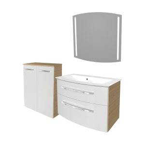 Fackelmann B.STYLE Badmöbel Set 4-teilig