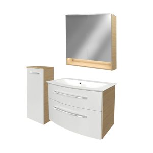 Fackelmann B.STYLE Badmöbel Set 4-teilig