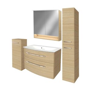 Fackelmann B.STYLE Badmöbel Set 5-teilig