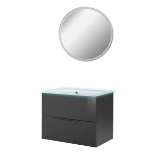 Fackelmann LUNA Badmöbel Set 4-teilig
