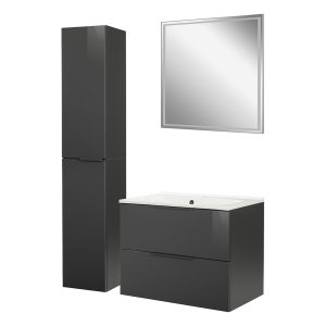 Fackelmann LUNA Badmöbel Set 4-teilig