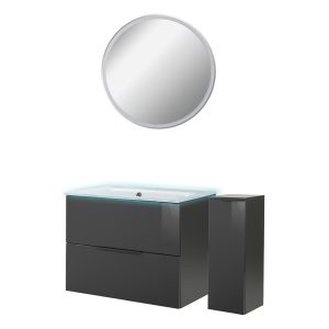 Fackelmann LUNA Badmöbel Set 5-teilig