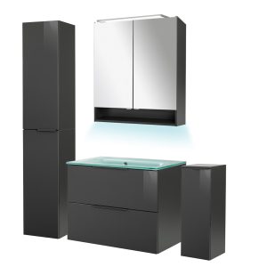 Fackelmann LUNA Badmöbel Set 6-teilig