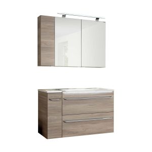 Fackelmann LUXOR Badmöbel Set 5-teilig 100 cm