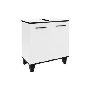 Fackelmann TE-A Waschtischunterschrank 60 cm breit mit Füßen