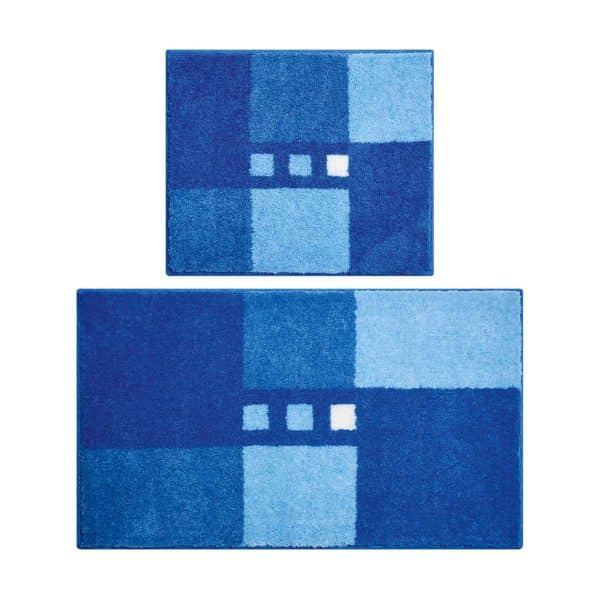 GRUND MERKUR Badematten 2er-Set 40 x 50 cm & 50 x 80 cm