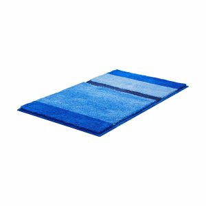 GRUND ROOM Badematte 60 x 100 cm Blau