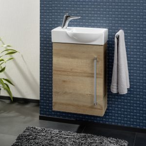 LANZET K3 Gäste WC Waschtisch Set 45cm breit