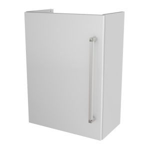 LANZET K3 WC Waschbeckenunterschrank Gäste WC 44 cm breit