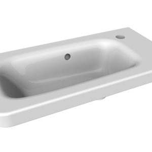 LANZET K8 Gäste WC Waschbecken Keramik 60 cm