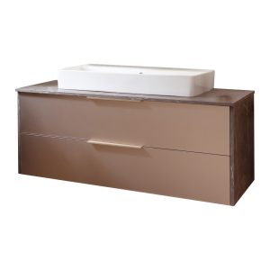 LANZET VIDRO Waschbecken mit Unterschrank 120 cm breit