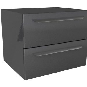 Lanzet M9 Waschtischunterschrank 60 cm Anthrazit