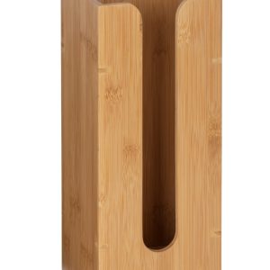 WENKO BAMBUSA Toilettenpapier Ersatzrollenhalter