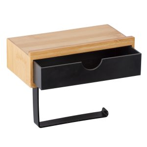 WENKO BAMBUSA Toilettenpapierhalter