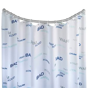 WENKO Duschstange 80 x 80 / 90 x 90 cm