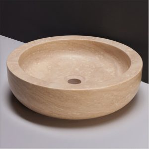 Waschbecken Naturstein VERONA (40 cm) Travertin