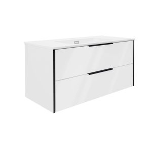 FACKELMANN FLAIR Waschbecken mit Unterschrank 101 cm breit