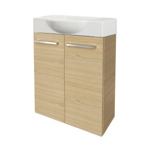 FACKELMANN SBC B. STYLE Gäste WC Waschtisch Set 55 cm breit