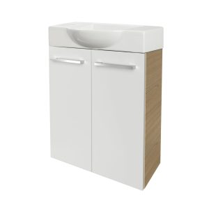 FACKELMANN SBC B. STYLE Gäste WC Waschtisch Set 55 cm breit