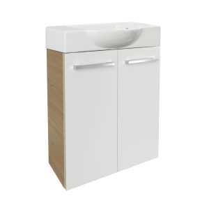 FACKELMANN SBC B. STYLE Gäste WC Waschtisch Set 55 cm breit
