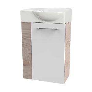FACKELMANN SBC B.CLEVER Gäste WC Waschtisch Set 45 cm breit
