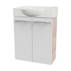 FACKELMANN SBC B.CLEVER Gäste WC Waschtisch Set 55 cm breit